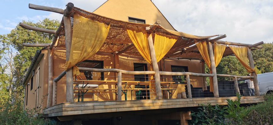 Terrasse & pergola bois flotte